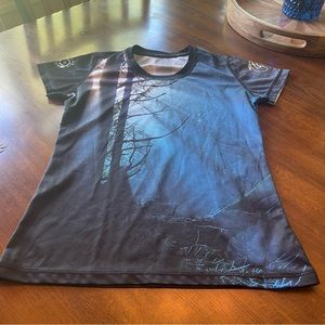 Used women’s small dark forest short sleeve tech inknburn classic